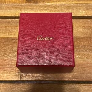 Cartier ring box for love ring **BOX ONLY**